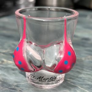 St. Martin shot glass
